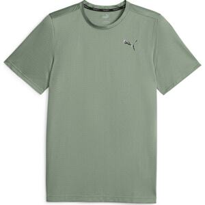 Funkční tričko Puma pastelově zelená / černá