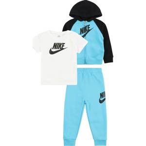 Sada Nike Sportswear aqua modrá / černá / bílá