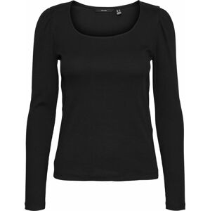 Tričko 'CAISA' Vero Moda černá