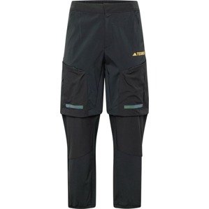 Sportovní kalhoty 'CAMPYX' adidas Terrex kari / černá