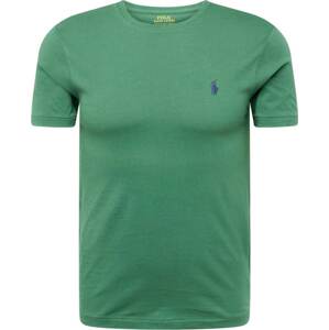 Tričko Polo Ralph Lauren námořnická modř / tmavě zelená