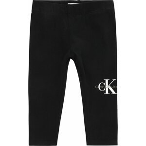Legíny Calvin Klein Jeans šedá / černá / bílá