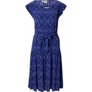 Šaty 'IKKAT' Ragwear noční modrá / fialkově modrá
