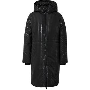 Přechodný kabát Armani Exchange černá