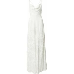 Společenské šaty Nasty Gal barva bílé vlny