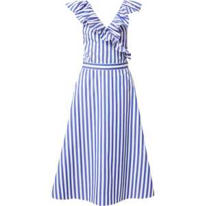 Šaty 'AVLNE' Polo Ralph Lauren starobéžová / královská modrá
