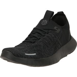 Běžecká obuv 'Flyknit Next Nature' Nike černá / černý melír