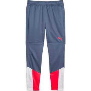 Sportovní kalhoty 'IndividualCUP' Puma chladná modrá / červená / bílá