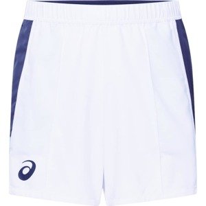 Sportovní kalhoty 'MATCH 7IN' ASICS námořnická modř / světlemodrá / bílá