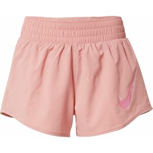 Sportovní kalhoty Nike pink / pastelově červená / bílá