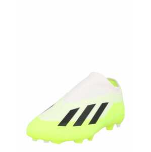 Sportovní boty 'X Crazyfast.3 Laceless Firm Ground' adidas performance svítivě zelená / černá / bílá