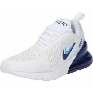 Tenisky 'AIR MAX 270' Nike Sportswear marine modrá / světlemodrá / bílá