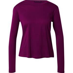 Tričko Sisley purpurová