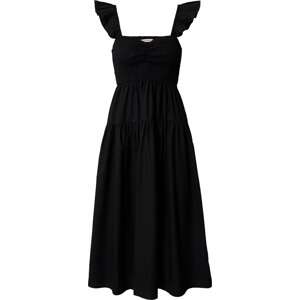 Letní šaty Abercrombie & Fitch černá