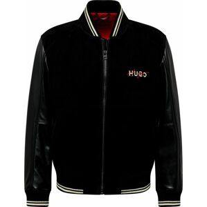Přechodná bunda 'Laars' HUGO červená / černá / bílá