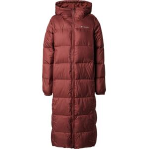 Outdoorový kabát 'Puffect' Columbia červená / bílá