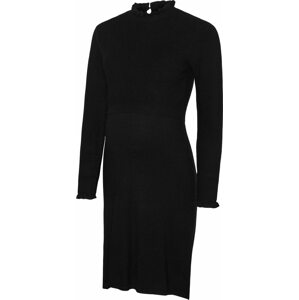 Úpletové šaty 'LESLIE' Mamalicious černá