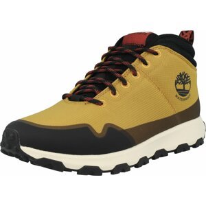 Šněrovací boty 'Winsor' Timberland žlutá / červená / černá