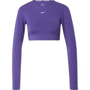 Funkční tričko Nike tmavě fialová / růžová