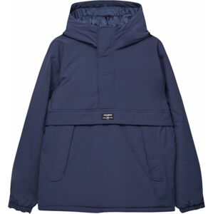 Přechodná bunda Pull&Bear námořnická modř / černá / bílá
