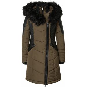 Zimní kabát 'NEW LINETTE' Only khaki / černá