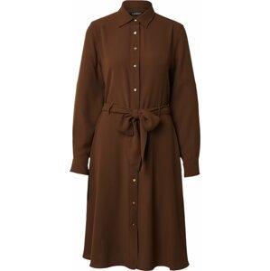 Košilové šaty 'KARALYNN' Lauren Ralph Lauren čokoládová