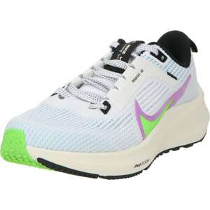 Sportovní boty 'Air Zoom Pegasus 40' Nike svítivě zelená / fialová / černá / bílá