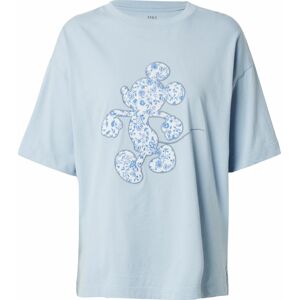 Tričko Marks & Spencer královská modrá / světlemodrá / bílá