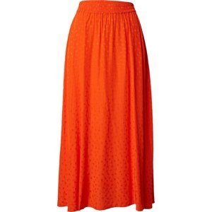 Sukně modström oranžově červená