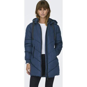 Zimní kabát JDY modrá