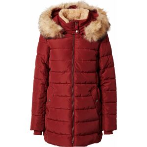 Zimní kabát 'CAMILLA' Only rezavě červená