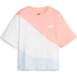 Funkční tričko Puma azurová / růžová / bílá