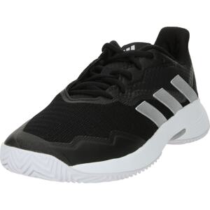 Sportovní boty 'CourtJam Control' adidas performance černá / stříbrná / bílá