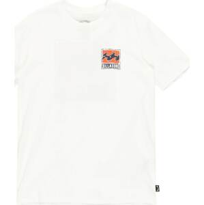 Funkční tričko 'STAMP' Billabong oranžová / černá / bílá