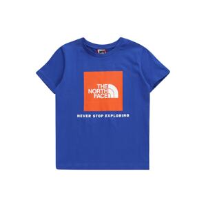 THE NORTH FACE Funkční tričko 'REDBOX' modrá / oranžová / bílá
