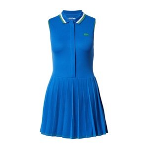 Lacoste Sport Sportovní šaty nebeská modř / trávově zelená / bílá