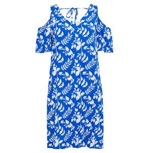 Threadbare Letní šaty 'Mallorca'  modrá / bílá