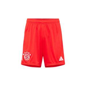ADIDAS PERFORMANCE Sportovní kalhoty 'FC Bayern München 23/24'  červená / bílá