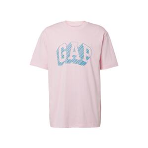GAP Tričko modrá / světle růžová