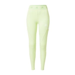 ADIDAS PERFORMANCE Sportovní kalhoty zelená / mátová / bílá
