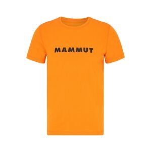 MAMMUT Funkční tričko mandarinkoná / černá