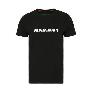 MAMMUT Funkční tričko černá / bílá