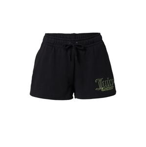 Juicy Couture Sport Sportovní kalhoty 'ZOLA' světle zelená / černá