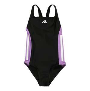 ADIDAS PERFORMANCE Sportovní plavky světle fialová / černá / bílá