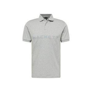 Hackett London Tričko šedá / šedý melír