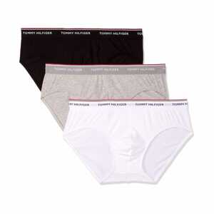 Tommy Hilfiger Underwear Slipy šedý melír / černá / bílá
