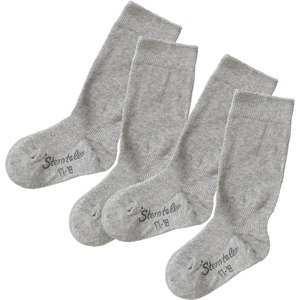STERNTALER Ponožky tmavě šedá / šedý melír