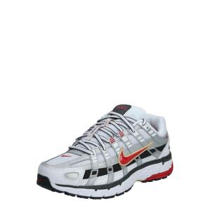Nike Sportswear Tenisky 'Nike P-6000' červená / platinová / bílá