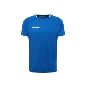 Hummel Funkční tričko  modrá / šedá / černá / bílá