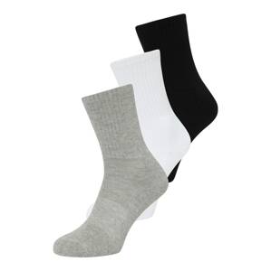 Urban Classics Ponožky  šedý melír / černá / bílá